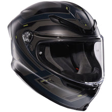 AGV K6-S Enhance Matt Grey Fluorescent Yellow Full Face Helmet