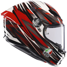 AGV K6-S Reeval White Red Grey Full Face Helmet