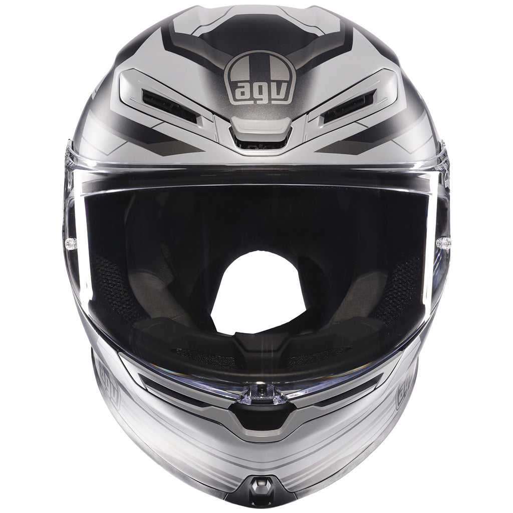 AGV K6-S Ultrasonic Matt Black Grey Full Face Helmet