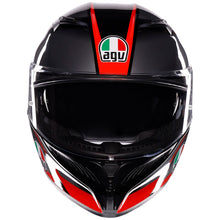 AGV K3 ECE 22.06 Striga Matt Black Grey Red Full Face Helmet