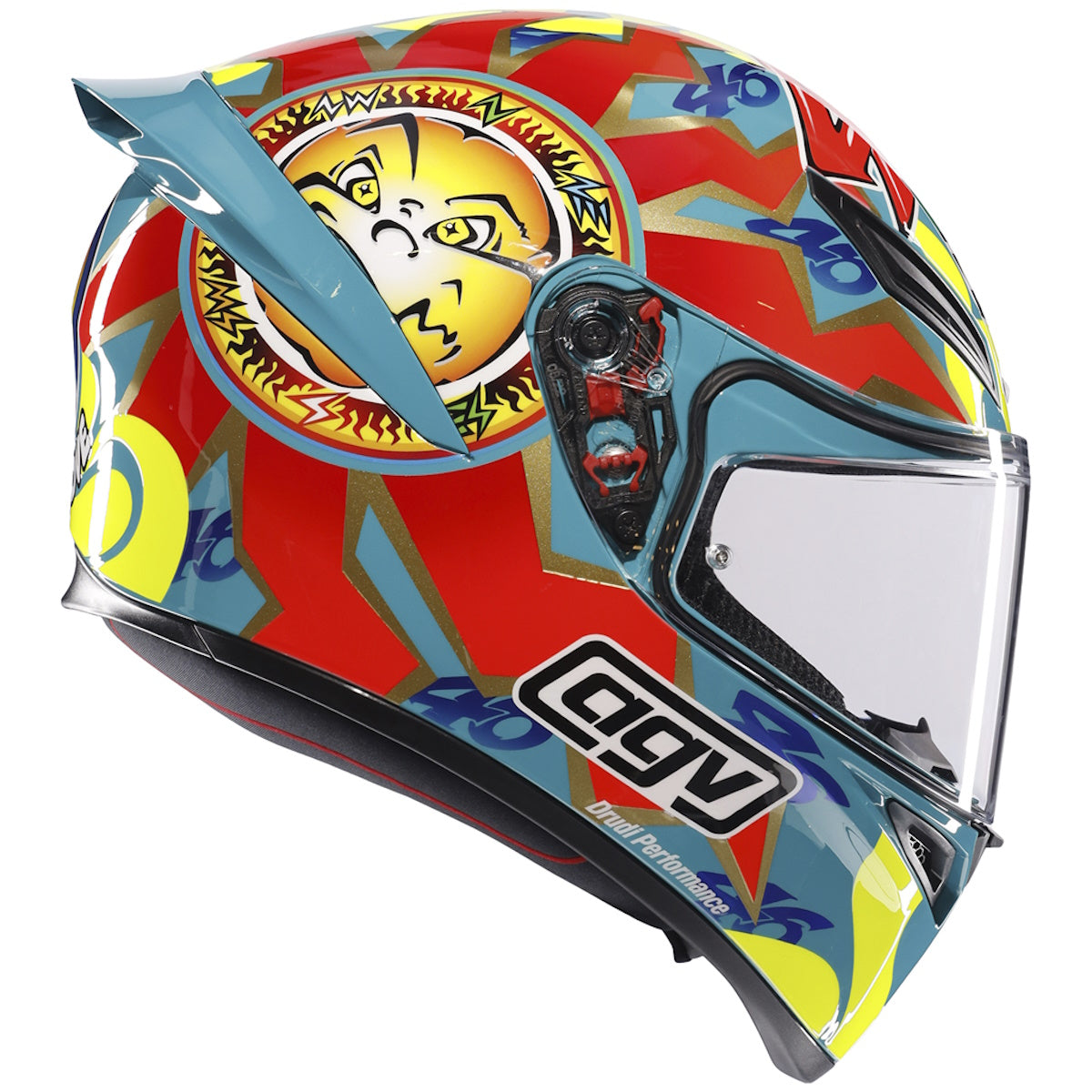 AGV K1-S Rossi Mugello 1999 Replica Full Face Helmet