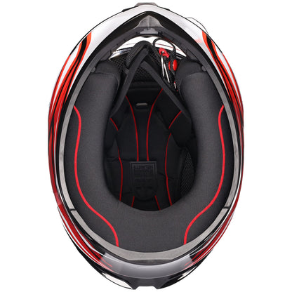 AGV K1-S Lion Black Red White Full Face Helmet