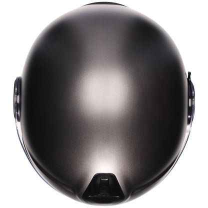 AGV Eteres Solid Asfalto Grey Open Face Helmet