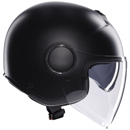 AGV Eteres Solid Matt Black Open Face Helmet