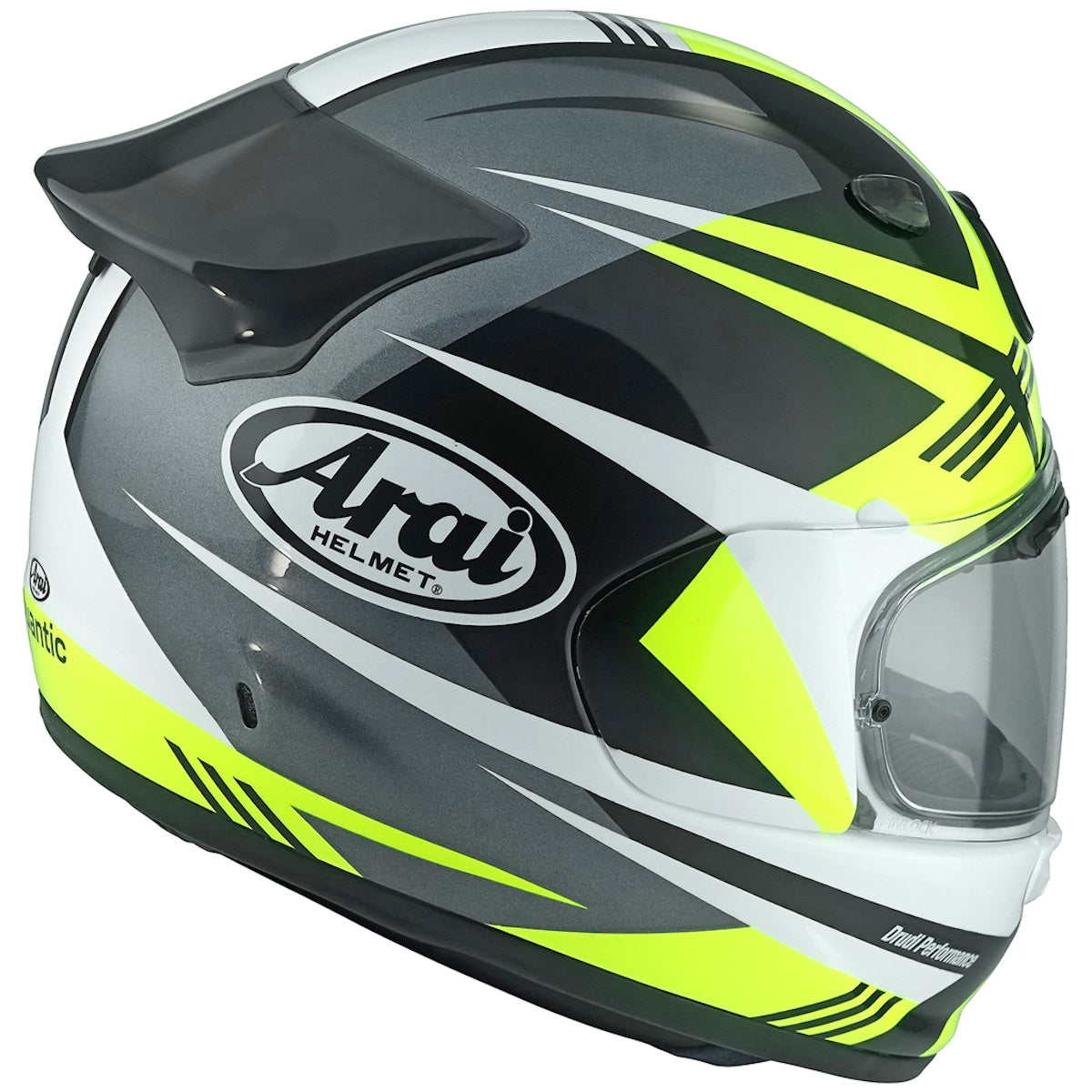 Arai Quantic Mark Yellow Full Face Helmet