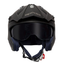 Spada Rock 06 Matt Black Open Face Helmet