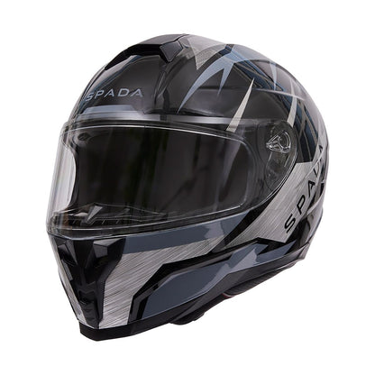 Spada Raiden 2 Thunder Black Grey Full Face Helmet