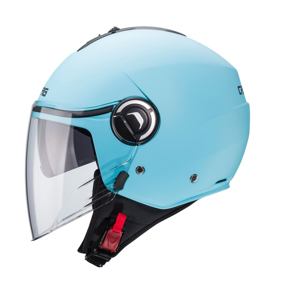 Caberg Riviera V4X Matt Ligfht Blue Open Face Helmet