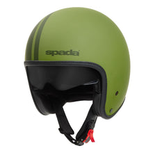 Spada Ace Command Matt Green Open Face Helmet