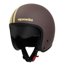 Spada Ace Command Matt Brown Open Face Helmet