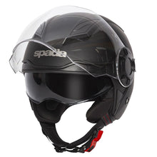 Spada Lycan 06 Matt Black Open Face Helmet