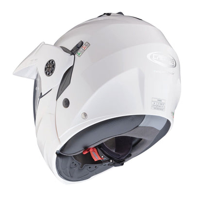 Caberg Tourmaxx X White Metal Dual Sport Helmet