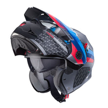Caberg Tourmaxx X Sarabe Matt Gun Black Blue Red Dual Sport Helmet