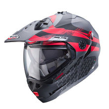 Caberg Tourmaxx X Sarabe Matt Gun Black Red Dual Sport Helmet