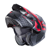 Caberg Tourmaxx X Sarabe Matt Gun Black Red Dual Sport Helmet