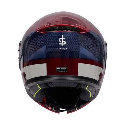 Spada Orion 2 Allure Red Blue Full Face Helmet