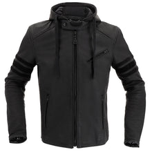 Richa Toulon Mens Leather Jacket Black Edition