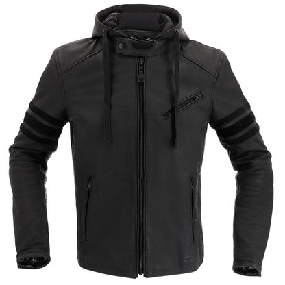 Richa Toulon Mens Leather Jacket Black Edition