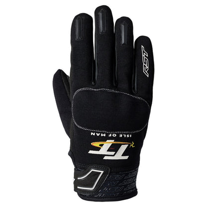 RST IOM Team Evo Mens Glove Black White