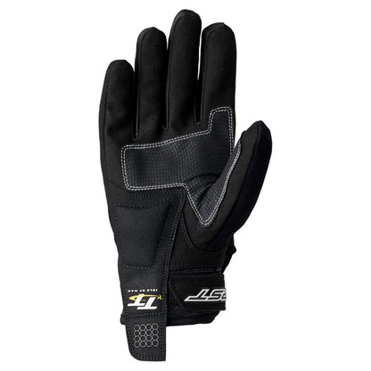 RST IOM Team Evo Mens Glove Black White