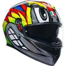 AGV K3 Birdy 2.0 Full Face Helmet Grey Yellow Red