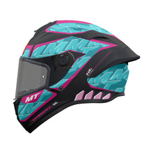 MT Targo S Surt C8 Matt Black Blue Purple Full Face Helmet