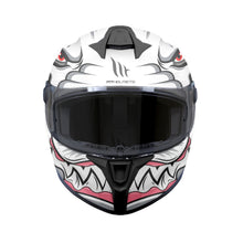 MT Targo S Toby AO Gloss White Full Face Helmet
