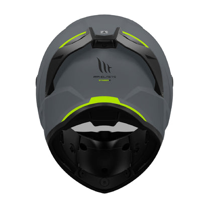 MT Stinger 2 A2 Titanium Matt Grey Full Face Helmet