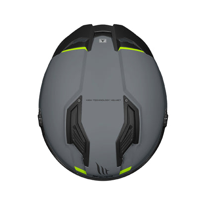 MT Stinger 2 A2 Titanium Matt Grey Full Face Helmet