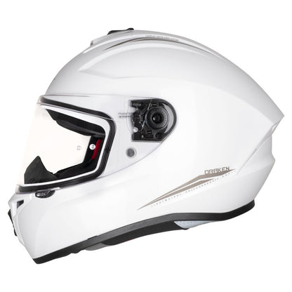 MT Draken Gloss Pearl White Full Face Helmet