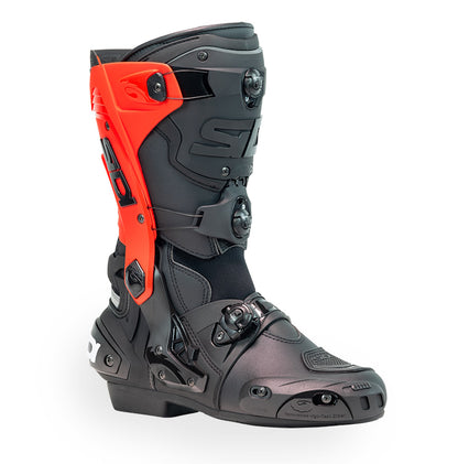 Sidi Rex CE Motocross Boots Black Red