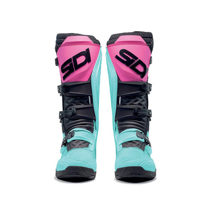 Sidi X-Power SC CE Motocross Boots Mint Black Pink