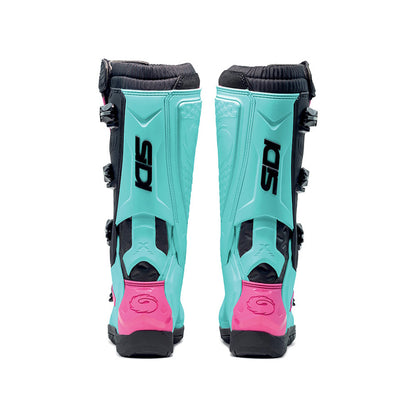 Sidi X-Power SC CE Motocross Boots Mint Black Pink