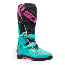 Sidi Crossair CE Motocross Boots Mint Black Pink