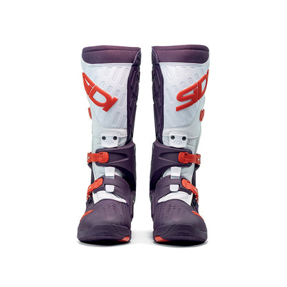 Sidi Crossair CE Motocross Boots Wine White