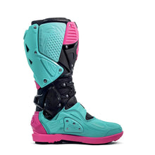 Sidi Crossfire 3 SRS CE Motocross Boots Black Mint Pink