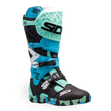 Sidi Crossair X CE Motocross Boots Messy Cyan