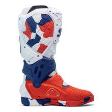 Sidi Crossair X CE Motocross Boots White Navy Red