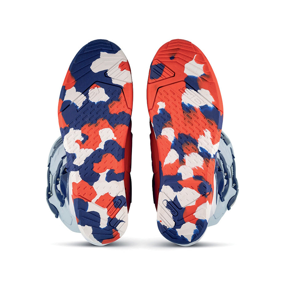 Sidi Crossair X CE Motocross Boots White Navy Red