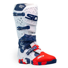 Sidi Crossair X CE Motocross Boots White Navy Red