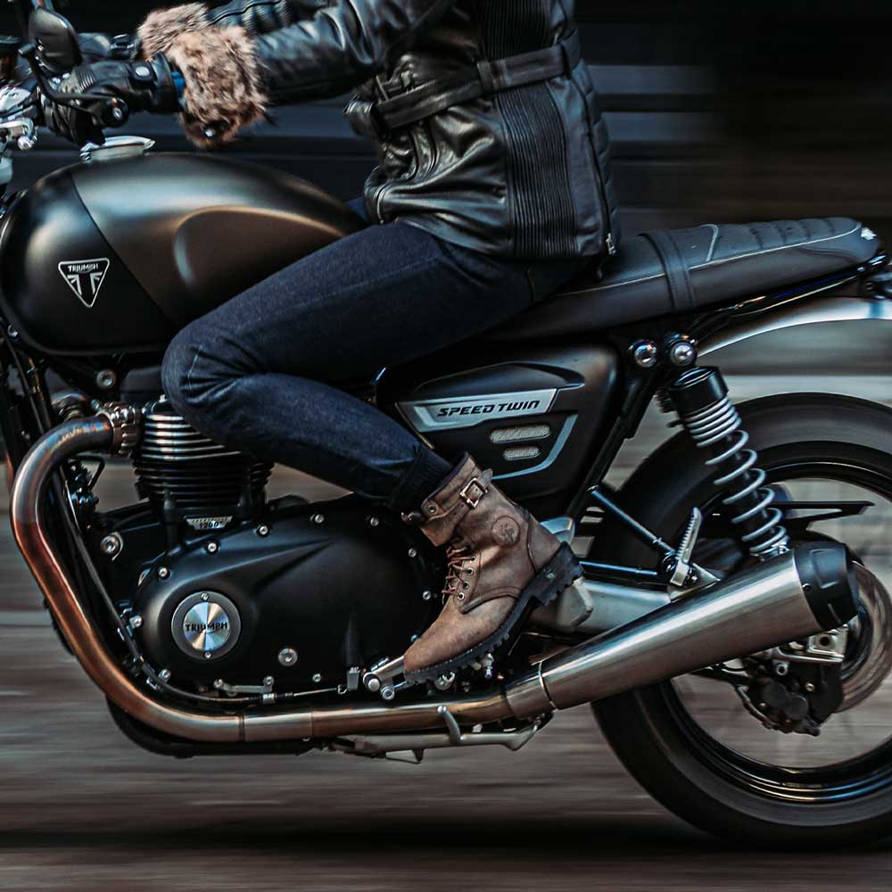 Spada Piston Ladies Boots Brown