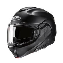 HJC F100 Semi Flat Black Flip Front Helmet