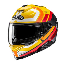 HJC I71 Viz MC3SF Yellow Full Face Helmet