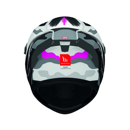 MT Braker Crossover A8 Matt Pink Full Face Helmet