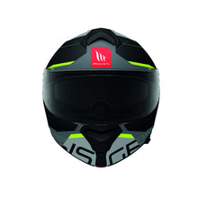 MT Genesis Atempo B3 Gloss Fluo Flip Front Helmet
