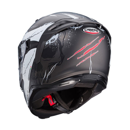 Caberg Avalon X Punk Matt Grey Black Red Full Face Helmet