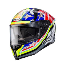 Caberg Avalon X Track Black Yellow Red Blue Full Face Helmet