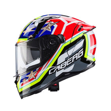 Caberg Avalon X Track Black Yellow Red Blue Full Face Helmet