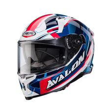 Caberg Avalon X Optic White Blue Red Full Face Helmet