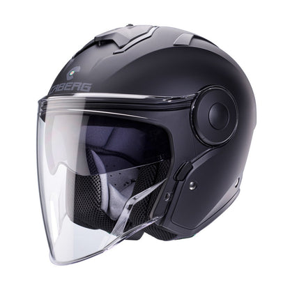 Caberg Soho Matt Black Open Face Helmet